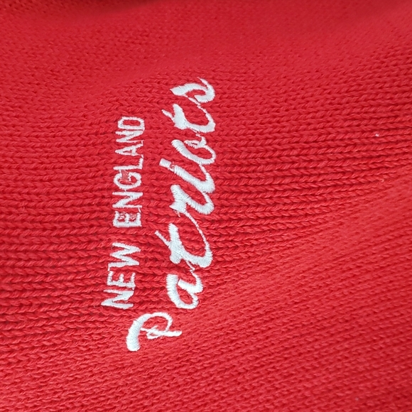 Rare Pro-Line Casual New England Patriots v-neck sweater oversize size S - Picture 3 of 6